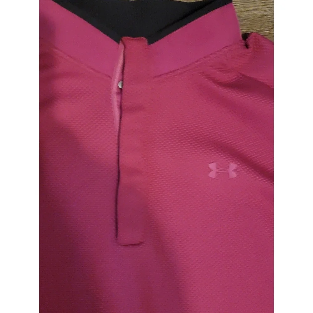 Under Armour Men XXL Golf Storm Long Sleeve Pullover Maroon New 1317345-635 - Picture 2 of 13